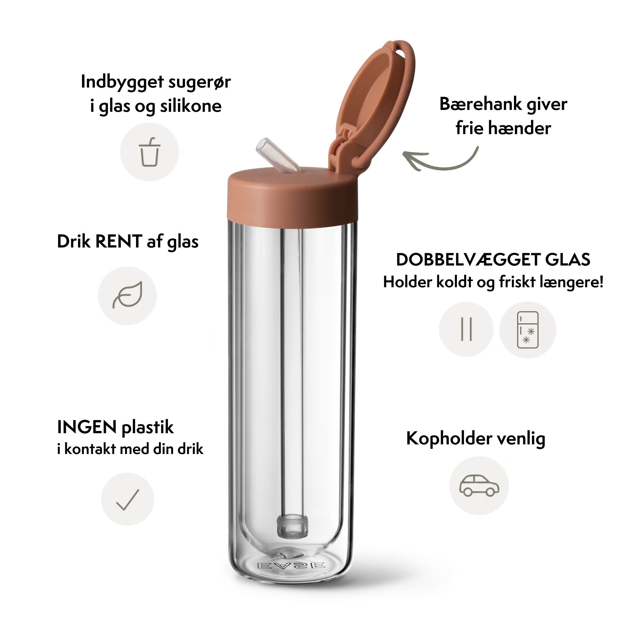 Drikkedunk til smoothie – derfor er EASE skabt til dine sunde vaner