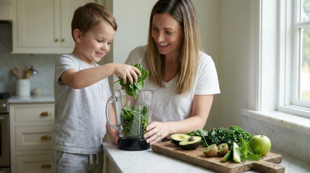 Tips til lækre børnevenlige smoothie opskrifter .. der bliver drukket 🌱