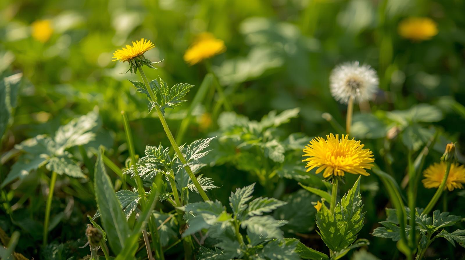 Forårets vilde smoothies